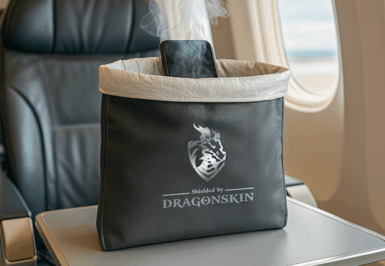 Dragonskin - PED safety bag for Airlines