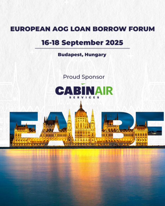 Cabinair Services, proud sponsor of 14th EALBF - european AOG loan borrow forum