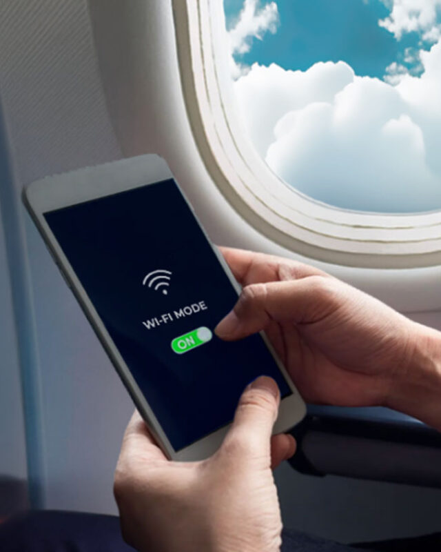 wifii installation on airplane